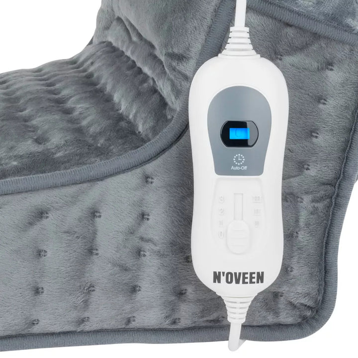 Elektrická topiaca podložka, ohrievač nôh s diaľkovým ovládaním, 3 stupne, 100 W, Noveen
