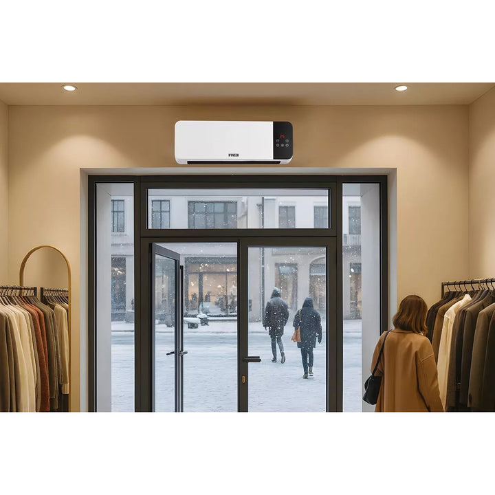 Vzduchová a ohrievacia clona, termoventilátor, 2000 W, Noveen