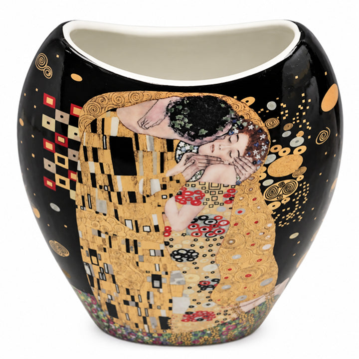 Porcelánová váza Gustav Klimt – Bozk kráľovnej Izabely