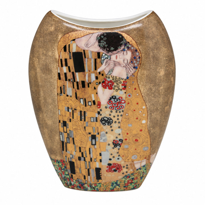 Porcelánová váza v darčekovej krabičke, kolekcia Klimt – Bozk
