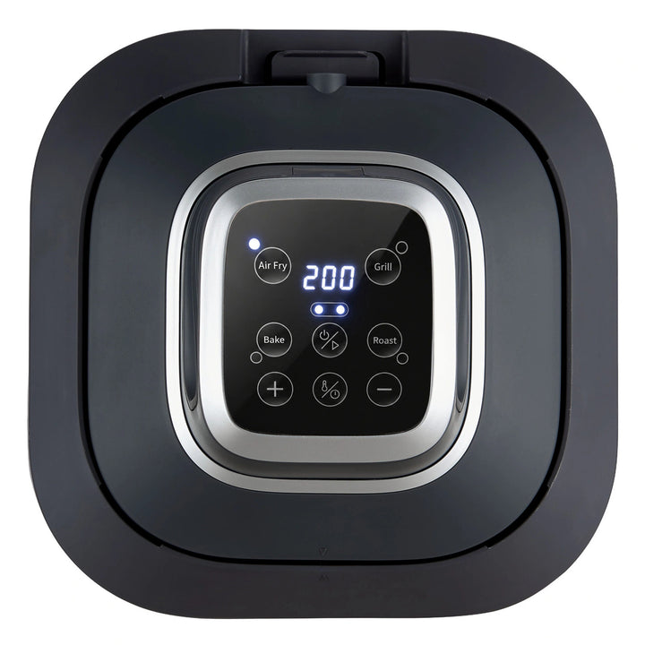 Beztuková fritéza air fryer LOVIO PureFry Ultra Crisp LVAF003BK 4 l + 1,5 l, 1550 W, čierna, so sklenenými nádobami