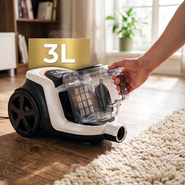 Bezvreckový vysávač LOVIO VacuuFlex L PRO LVCVC004 899 W 3 l s diaľkovým ovládaním