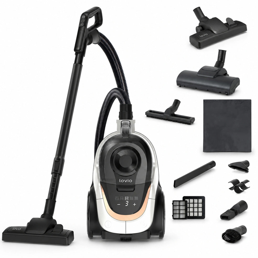 Bezvreckový vysávač LOVIO VacuuFlex L PRO LVCVC004 899 W 3 l s diaľkovým ovládaním
