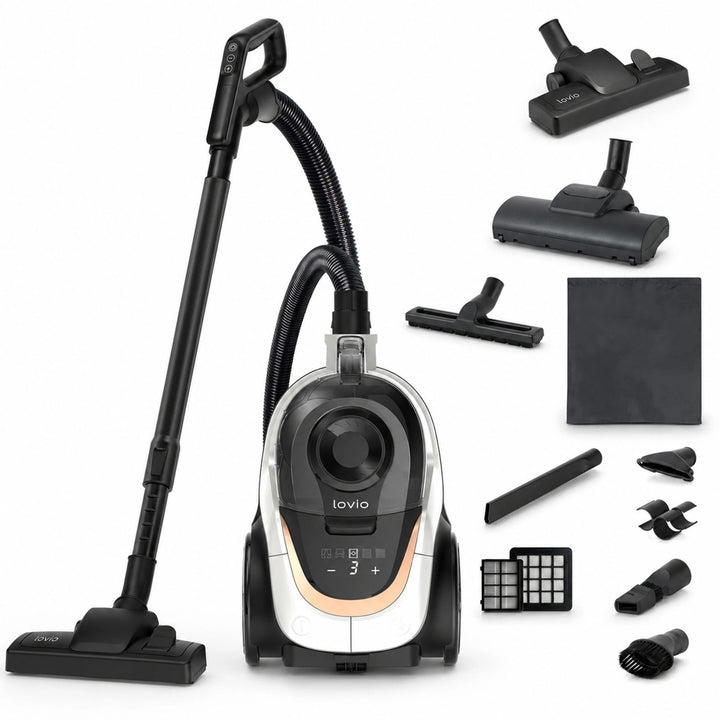 Bezvreckový vysávač LOVIO VacuuFlex L PRO LVCVC004 899 W 3 l s diaľkovým ovládaním