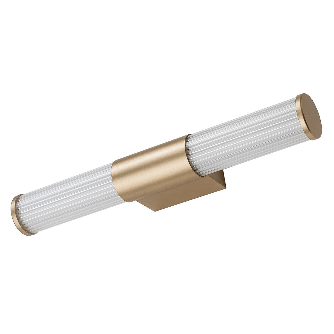 Kúpeľňová nástenná lampa, Calyn, LED 8 W, 4000 K, 620 lm, dĺžka 40 cm, zlatá, IP44, 75104