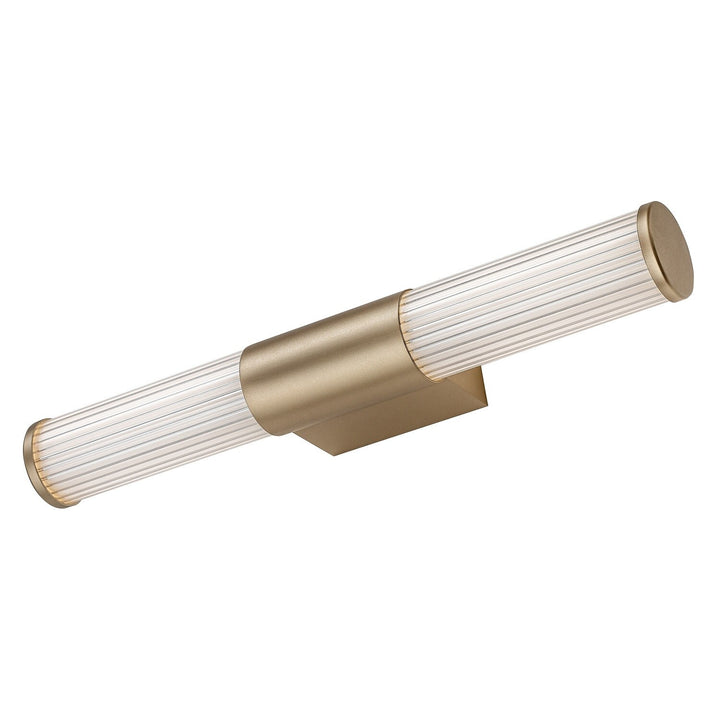 Kúpeľňová nástenná lampa, Calyn, LED 8 W, 4000 K, 620 lm, dĺžka 40 cm, zlatá, IP44, 75104