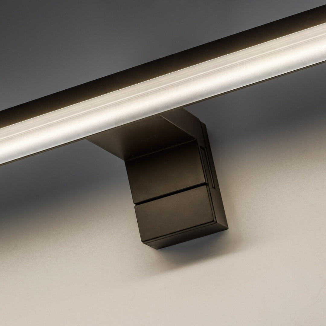 Kúpeľňová nástenná lampa, Seyra, LED 12 W, 4000 K, 910 lm, dĺžka 60 cm, čierna, IP44, 75113