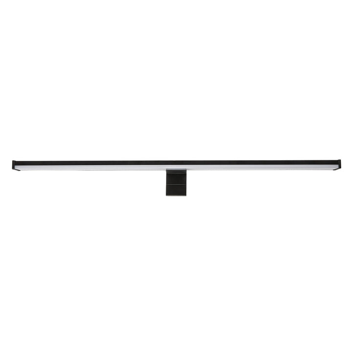 Kúpeľňová nástenná lampa, Seyra, LED 12 W, 4000 K, 910 lm, dĺžka 60 cm, čierna, IP44, 75113