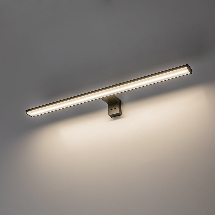 Kúpeľňová nástenná lampa, Seyra, LED 12 W, 4000 K, 910 lm, dĺžka 60 cm, čierna, IP44, 75113