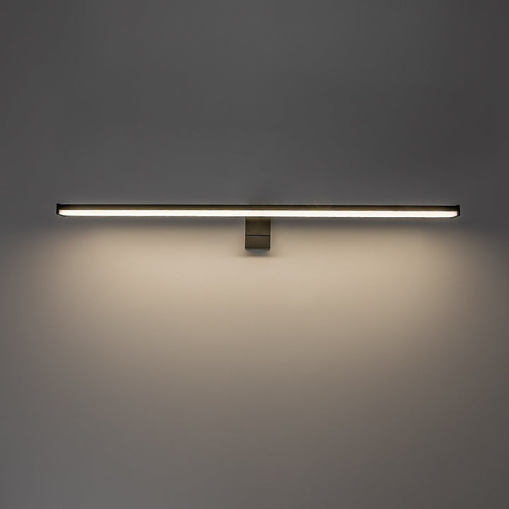 Kúpeľňová nástenná lampa, Seyra, LED 12 W, 4000 K, 910 lm, dĺžka 60 cm, čierna, IP44, 75113