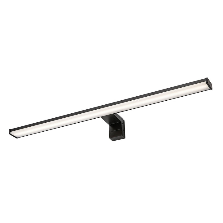 Kúpeľňová nástenná lampa, Seyra, LED 12 W, 4000 K, 910 lm, dĺžka 60 cm, čierna, IP44, 75113