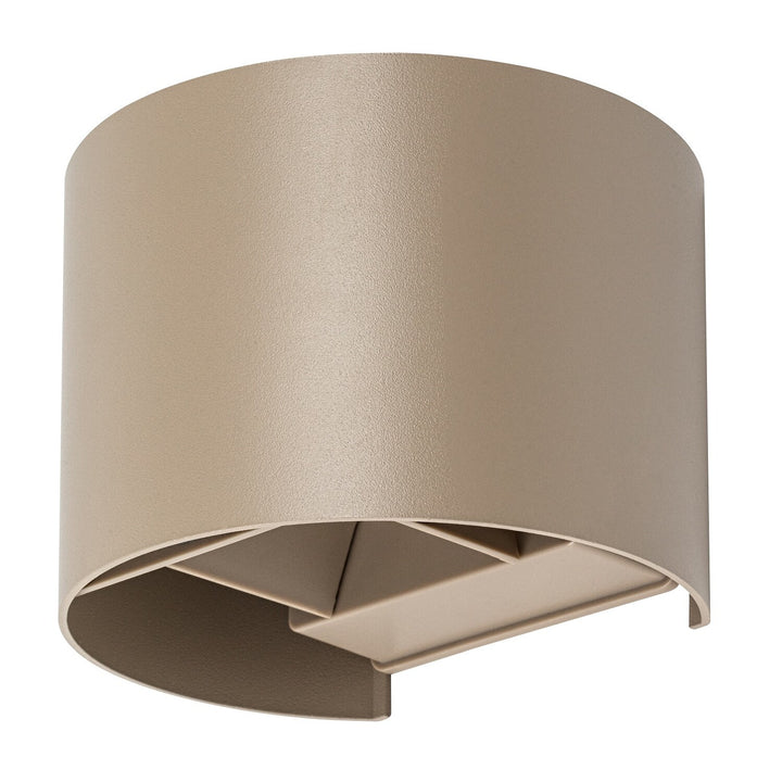 Vonkajšia nástenná lampa, Virna, LED 5 W, 420 lm, farba svetla 2700, 4000, 6500 K, IP54, šedo-béžová, 77217