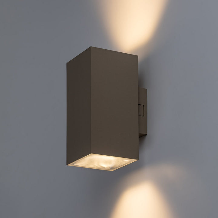Vonkajšia nástenná svietidlo, Urfa, LED 18 W, 1800 lm, farba svetla 2700, 4000, 6500 K, výška 16 cm, IP65, šedo-béžová, 77215