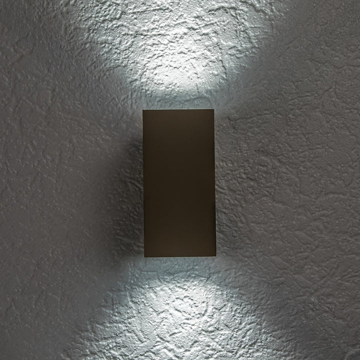 Vonkajšia nástenná svietidlo, Urfa, LED 18 W, 1800 lm, farba svetla 2700, 4000, 6500 K, výška 16 cm, IP65, šedo-béžová, 77215
