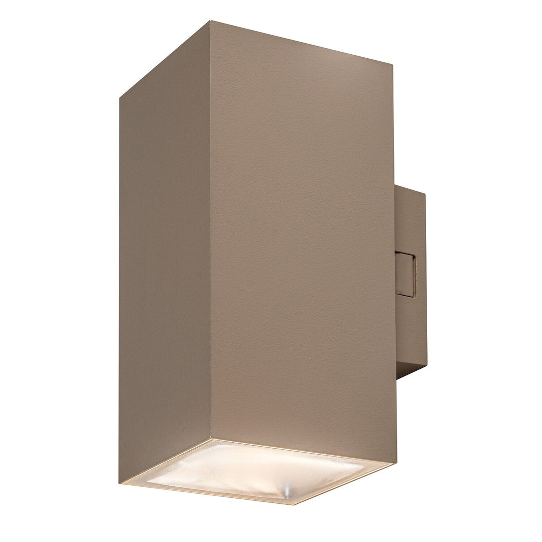 Vonkajšia nástenná svietidlo, Urfa, LED 18 W, 1800 lm, farba svetla 2700, 4000, 6500 K, výška 16 cm, IP65, šedo-béžová, 77215