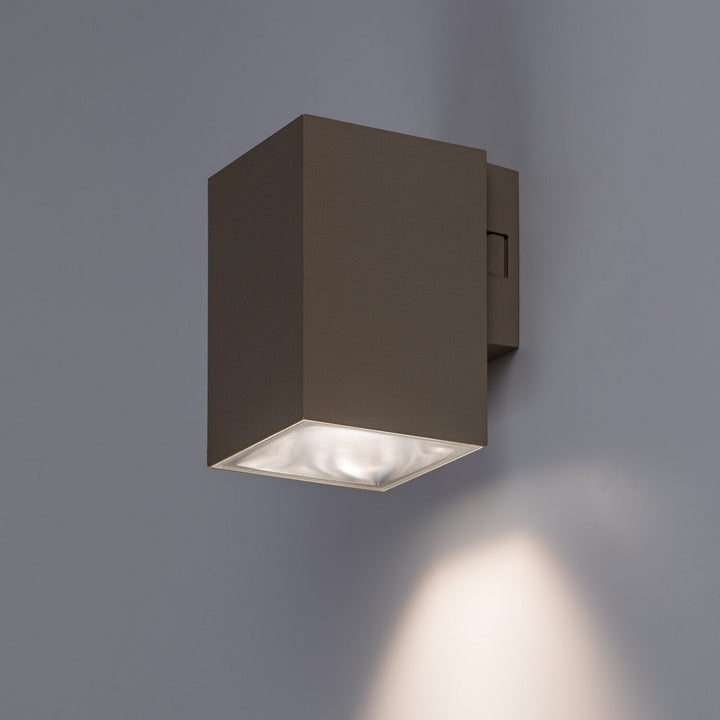 Vonkajšia nástenná svietidlo, Urfa, LED 9 W, 900 lm, farba svetla 2700, 4000, 6500 K, výška 11,5 cm, IP65, šedo-béžová, 77216