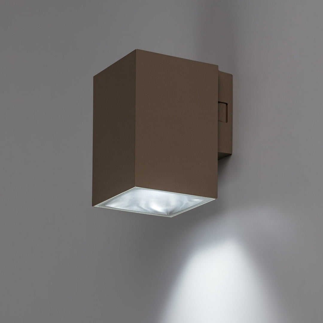 Vonkajšia nástenná svietidlo, Urfa, LED 9 W, 900 lm, farba svetla 2700, 4000, 6500 K, výška 11,5 cm, IP65, šedo-béžová, 77216