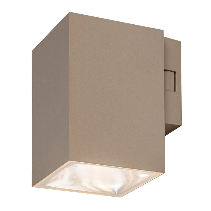 Vonkajšia nástenná svietidlo, Urfa, LED 9 W, 900 lm, farba svetla 2700, 4000, 6500 K, výška 11,5 cm, IP65, šedo-béžová, 77216