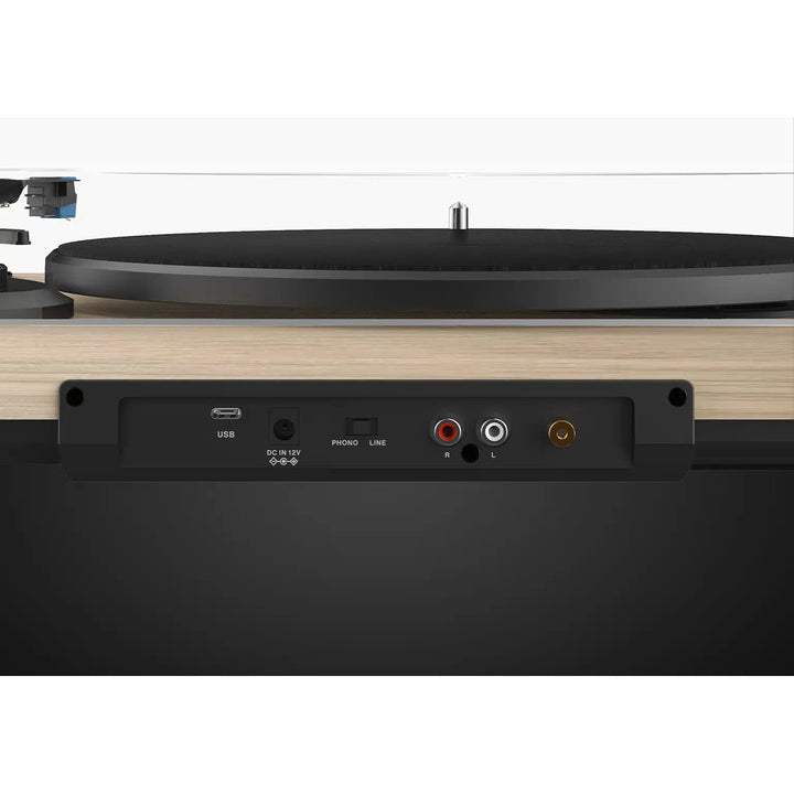 Automatický gramofón na vinylové platne Blaupunkt, BT, USB, s hlavicou Audio-Technica, podporuje platne s priemerom 7" a 12", Varsovia AT100BT