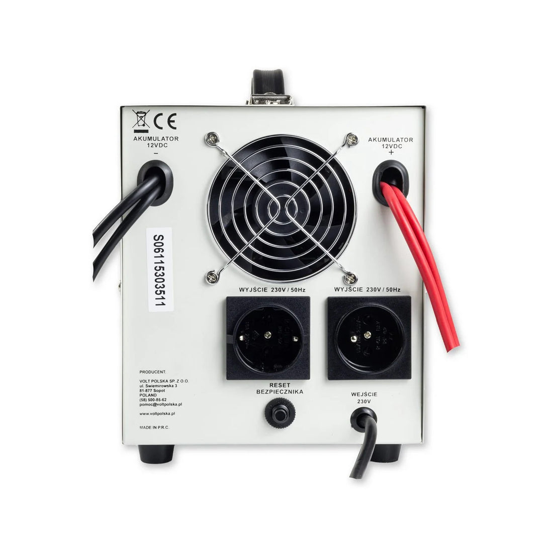 Núdzový napájací zdroj Sinus Pro 1500 E, 12/230 V, trvalý výkon 1050 W, celkový výkon 1500 VA, 3SP091512E