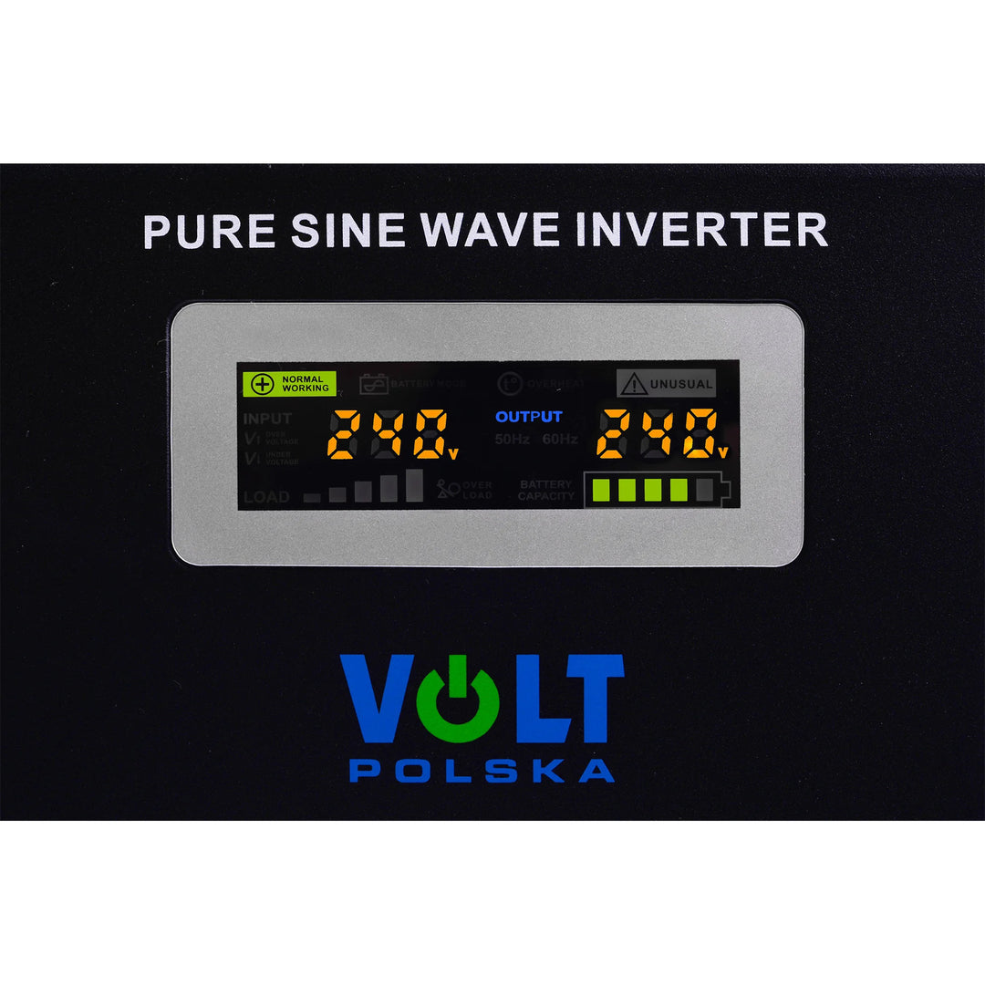 Núdzový napájací zdroj Sinus Pro 1000 W, 12/230 V, trvalý výkon 700 W, celkový výkon 1000 VA, 3SP100012W
