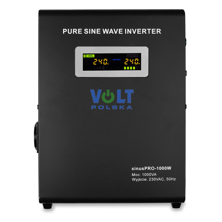 Núdzový napájací zdroj Sinus Pro 1000 W, 12/230 V, trvalý výkon 700 W, celkový výkon 1000 VA, 3SP100012W
