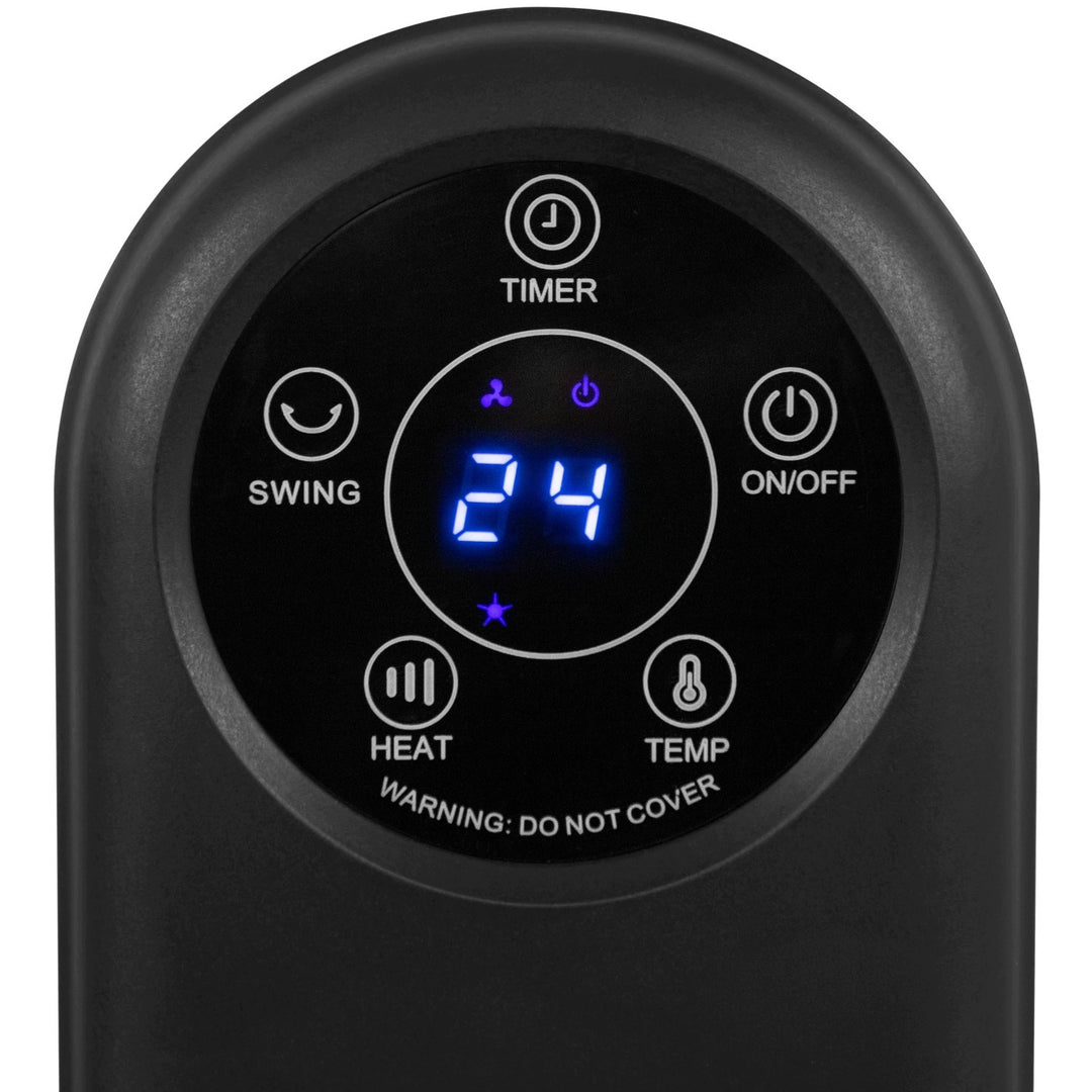 Ohrievač Blow, výkon 2000 W, 3 stupne prevádzky, regulácia teploty, časovač, diaľkové ovládanie, 44-905#