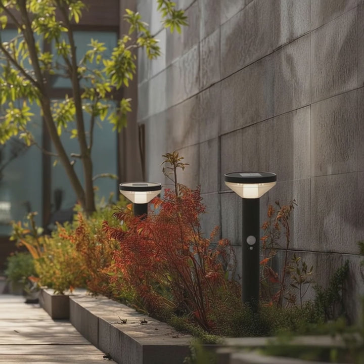 Solární LED zapichovací lampa s pohybovým senzorem MCE465 B