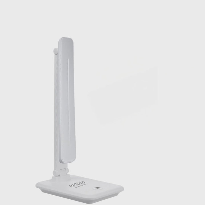 Stmievateľná stolová LED lampa Stolová lampa 9W s indukčnou nabíjačkou Qi