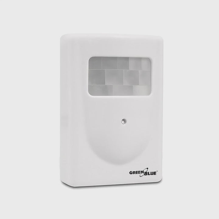 Bezdrôtový Mini ALARM detektor vstupu so snímačom pohybu GB3400 vstup GreenBlue
