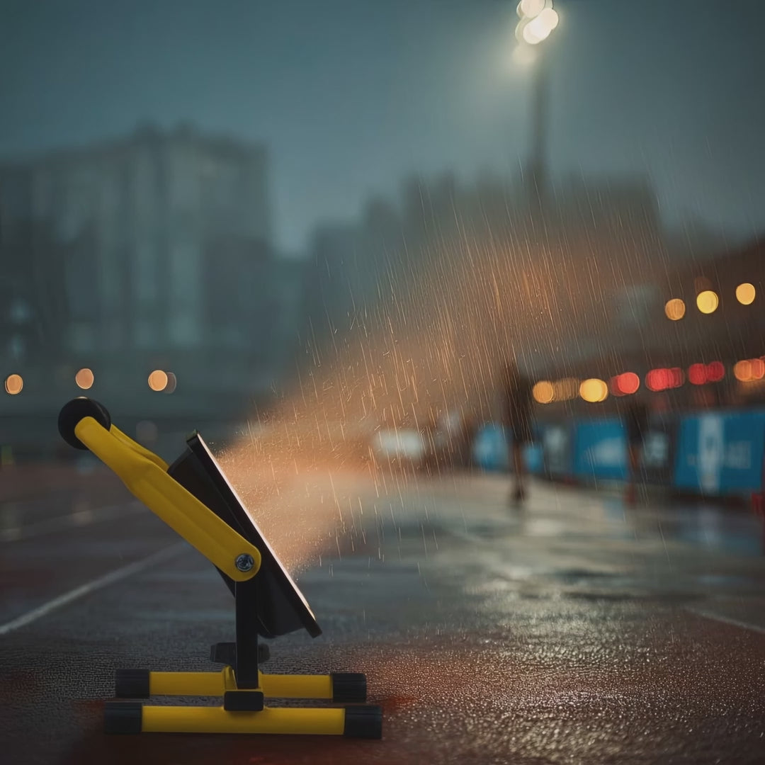 Podlahový stojan pre LED reflektor pracovné svetlo statív reflektor stojan konštrukcia reflektor statív otočný oceľ (pre MCE550 / MCE650)