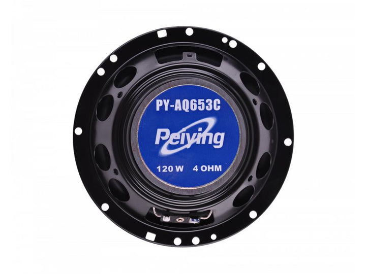 2 PEIYING 165 mm 120W 3-pásmové automobilové reproduktory