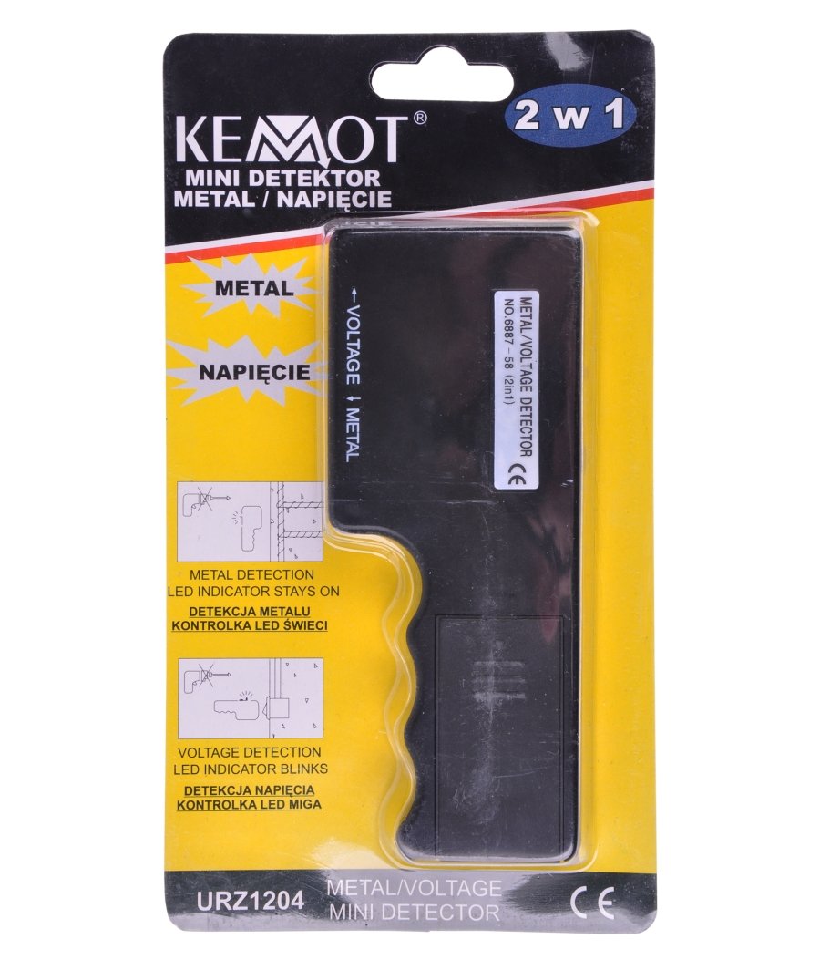 Detektor kovov a živé drôty URZ1204