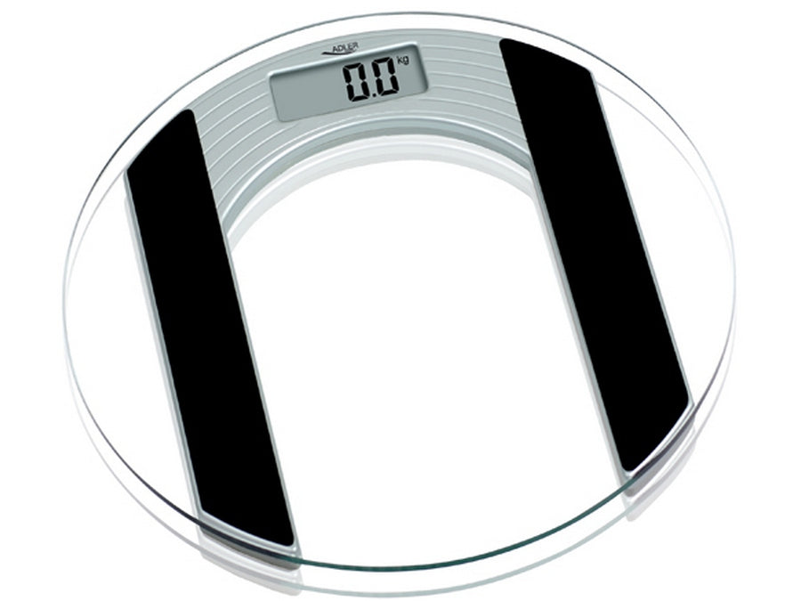 Kúpeľňová váha Adler AD 8122 z tvrdeného skla, nosnosť 150 kg
