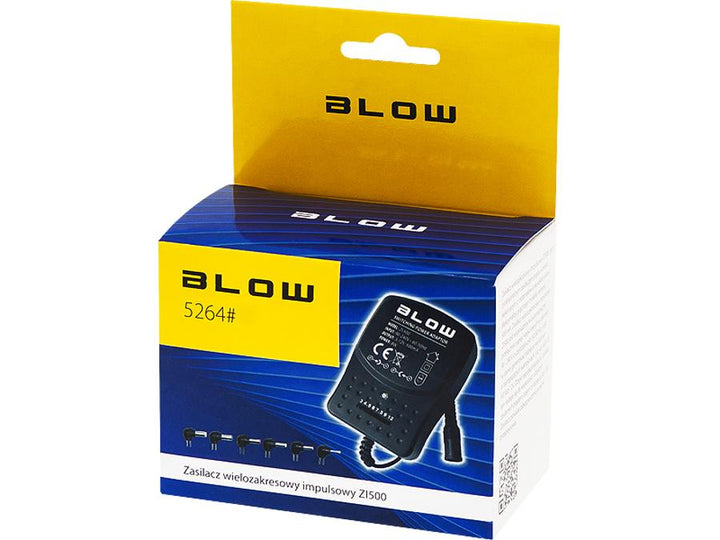 Univerzálny regulovaný napájací zdroj 3-12V 500mA Blow ZI500 5264#