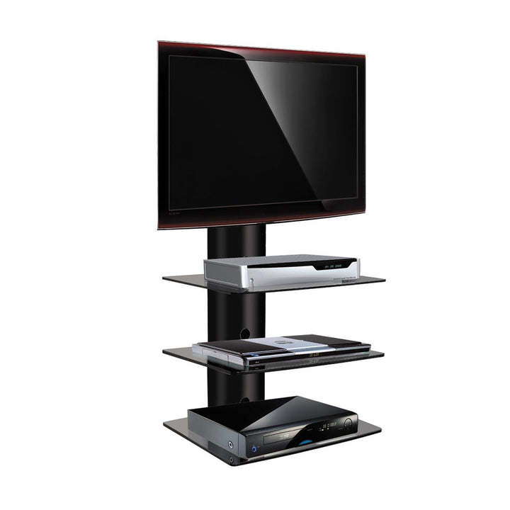 Trojitá polička pre DVD / tuner / konzolu D-51 Umelecké rozmery: 735 x 355 x 445 mm