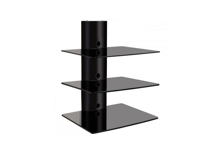 Trojitá polička pre DVD / tuner / konzolu D-51 Umelecké rozmery: 735 x 355 x 445 mm
