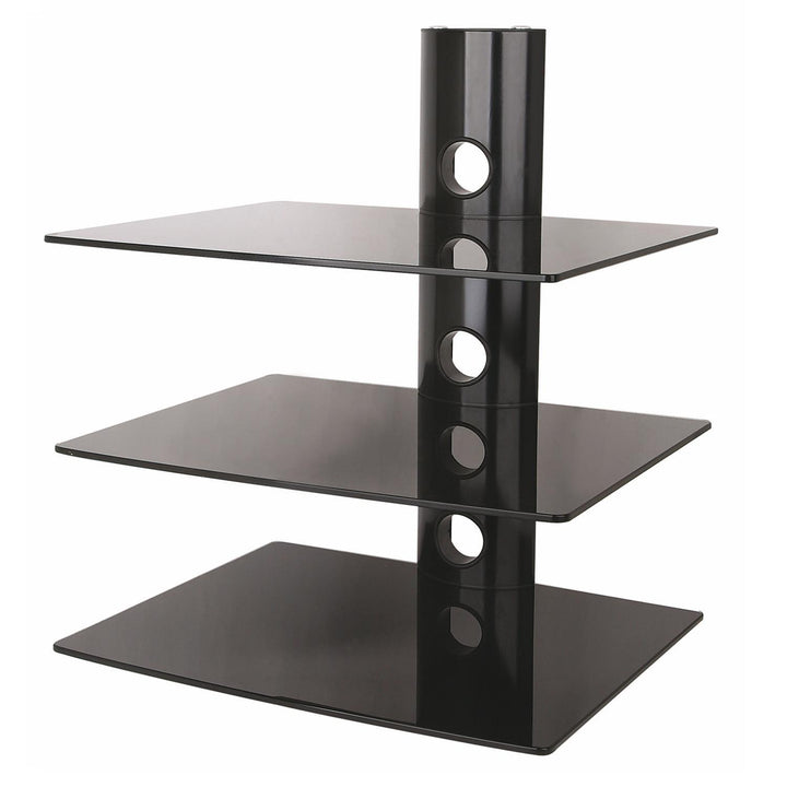 Trojitá polička pre DVD / tuner / konzolu D-51 Umelecké rozmery: 735 x 355 x 445 mm