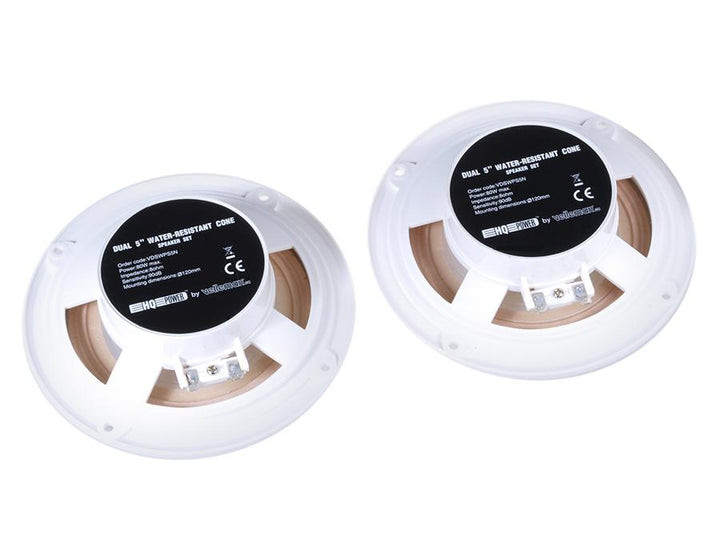 Vodotesné stropné reproduktory 80W 2 kusy VELLEMAN