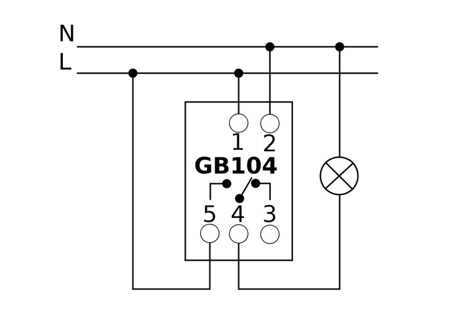 Časový spínač - digitálny časovač pre DIN lištu GreenBlue GB104 16 programov max 240 programov