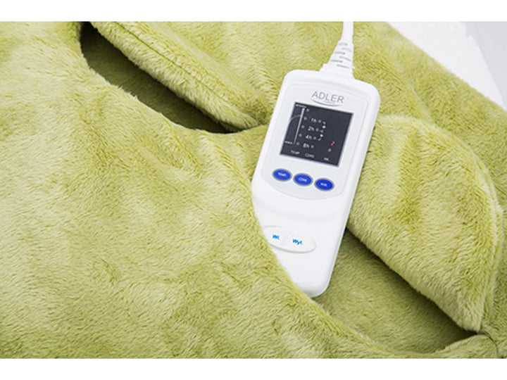 Elektrický vankúš s reguláciou teploty AD7403 Adler sivý