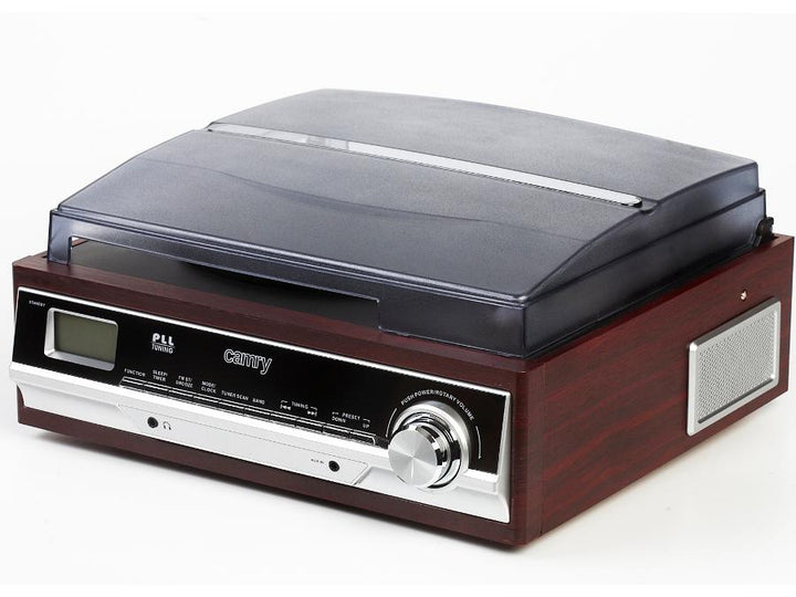 Gramofón s AM/FM rádiom Camry CR 1113 Hodiny s LCD displejom