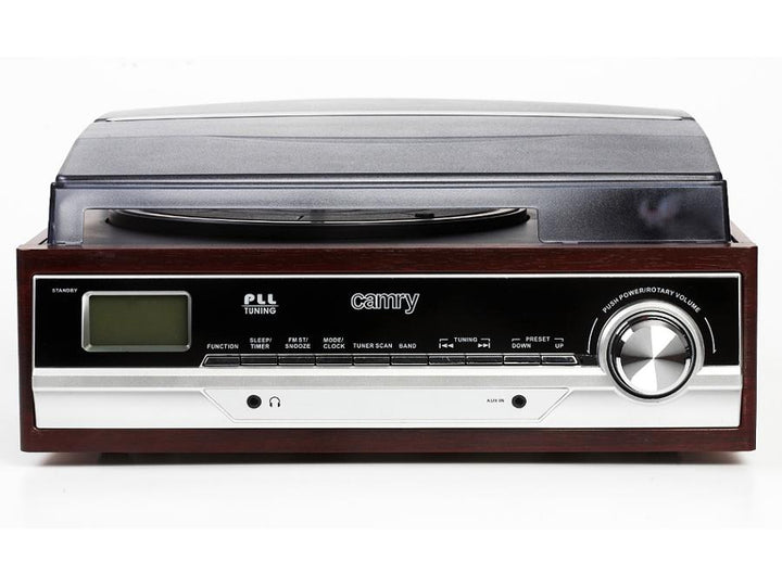 Gramofón s AM/FM rádiom Camry CR 1113 Hodiny s LCD displejom