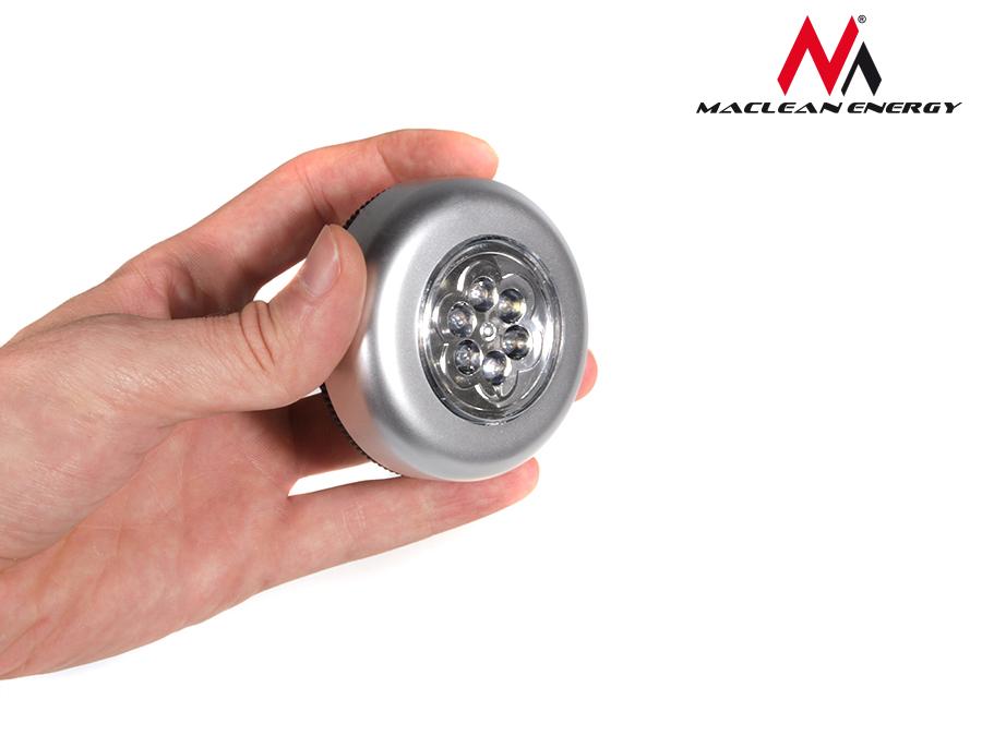 6 LED multifunkčné bezdrôtové svietidlo "KLIK" Maclean MCE27