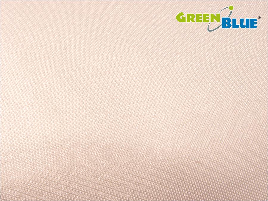 UV polyesterová záhradná tieniaca plachta 5m trojuholník GreenBlue GB502 krémová