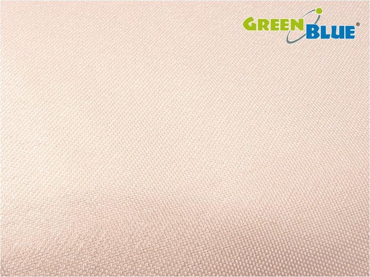 UV polyesterová záhradná tieniaca plachta 5m trojuholník GreenBlue GB502 krémová