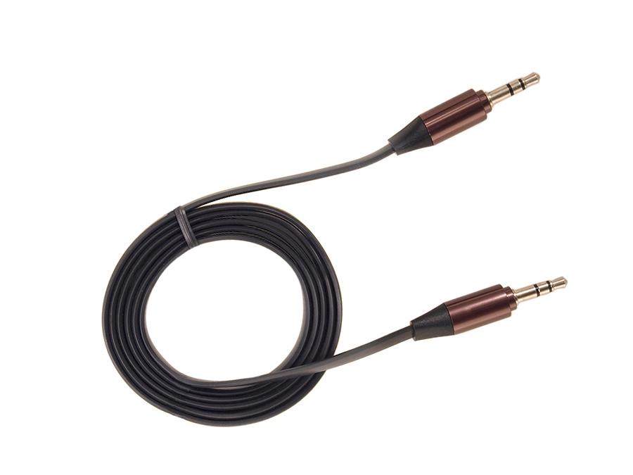 Vysokokvalitný kábel STEREO 2 m Jack 3,5 mm - 3,5 mm Jack MCTV-695 B 2m