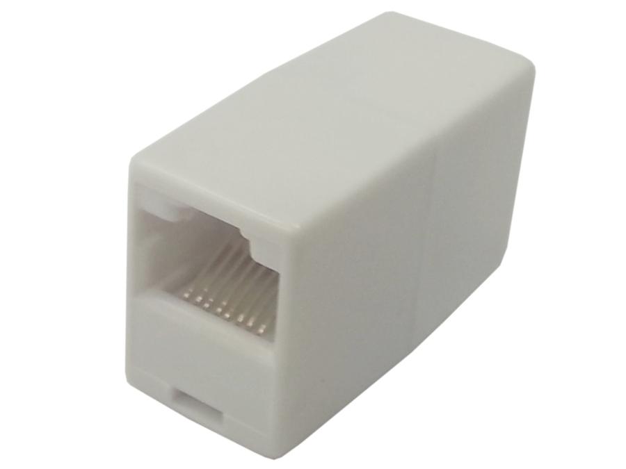 Zlatý konektor RJ-45 zásuvka-zásuvka 8p8c RJ45