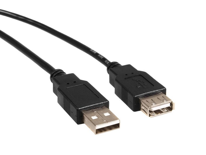 USB 2.0 zásuvka-zástrčka 3 m Maclean MCTV-744 bez straty rýchlosti