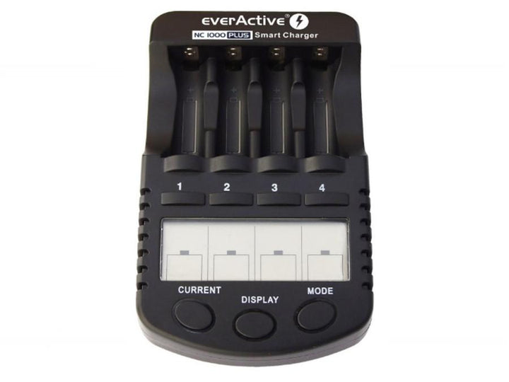 Mikroprocesorová nabíjačka EverActive NC1000 PLUS NOVINKA